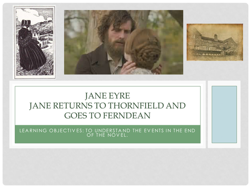 Jane Eyre Ferndean end of the novel