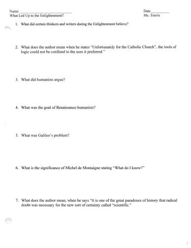 Printables Enlightenment Worksheet age of enlightenment what led up to the worksheet reading and key by linni0011 teaching resources tes
