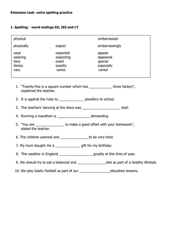 6 WEEKS SPAG PLANNING YEAR 5/6 new mastery curriculum