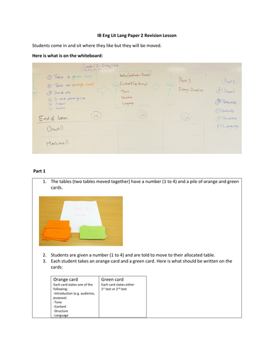 ib-english-language-and-literature-paper-2-revision-lesson-teaching