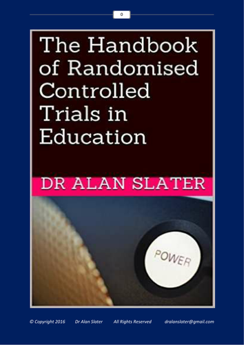 The Handbook of Randomised Controlled Trials in Education (RCTs in Education)