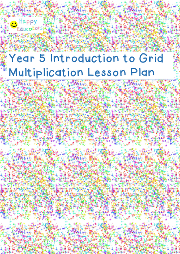 Year 5 Introduction to Grid Method Multiplication LP