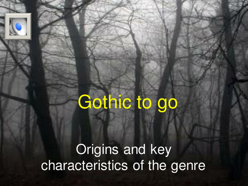 Origins and features of gothic fiction