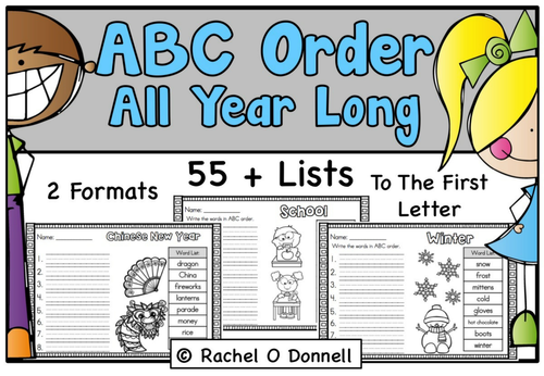 ABC Order Year Long Pack