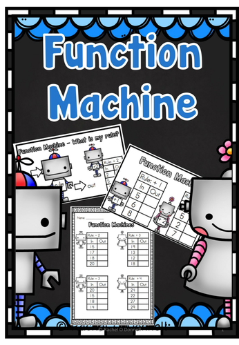Function Machines - What is the rule?
