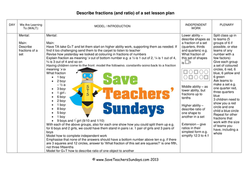 Fractions of a Set KS2 Worksheets, Lesson Plans, PowerPoint, and Plenary
