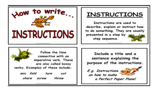 Instructional Writing Jam Sandwich and Circuit  Year 2  New English Curriculum