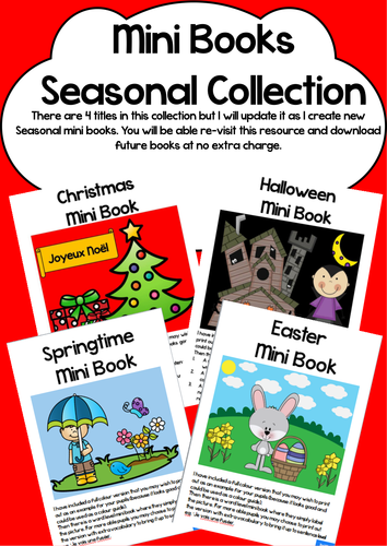 French Mini Books: Seasonal Collection