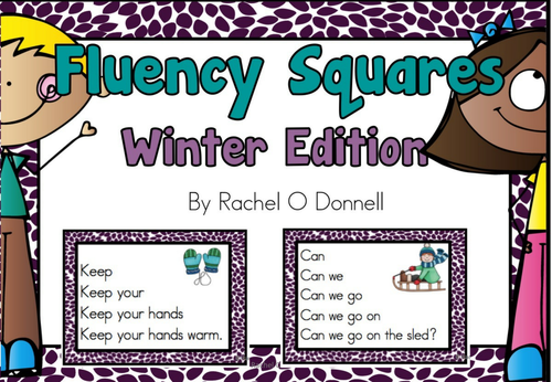 Fluency Squares Winter Edition