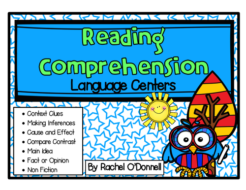 Reading Comprehension Language Centers