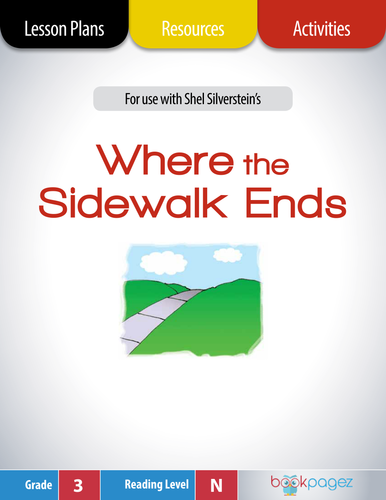 Where the Sidewalk Ends Lesson Plans & Activities Package, Third Grade (CCSS)