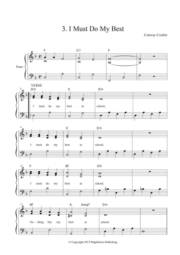 I Must Do My Best (song)