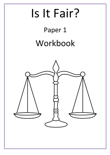 Is It Fair? WJEC GCSE Religious Studies Revision Workbook Booklet
