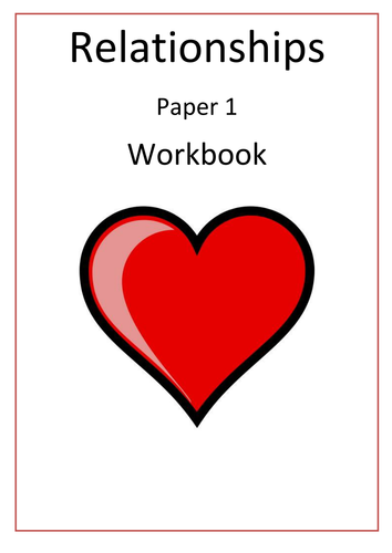Relationships GCSE WJEC Religious Studies Revision Workbook Booklet