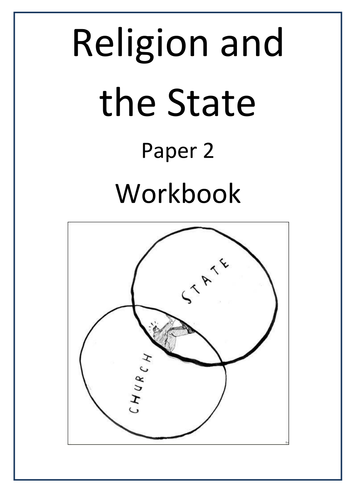 Religion and the State WJEC GCSE Revision Booklet Workbook