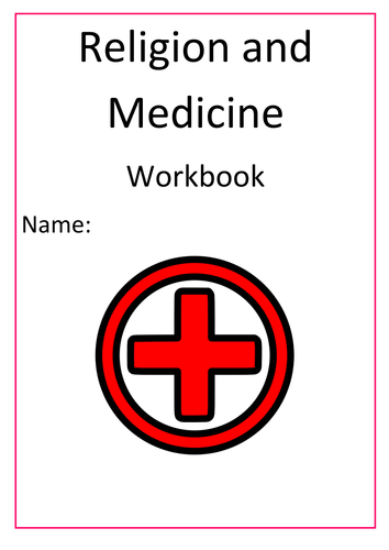 Religion and Medicine WJEC GCSE Revision Workbook Booklet