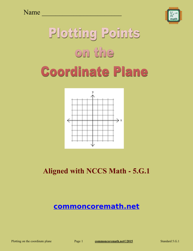 Plotting Points on the Coordinate Plane - 5.G.1