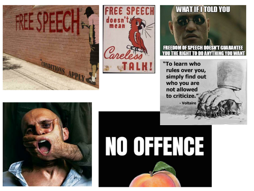 PSHE - freedom of speech