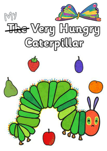 The Hungry Caterpillar counting in twos maths booklet 