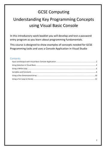 Visual Studio Console Programming for beginners - Making a Password checker in simple steps