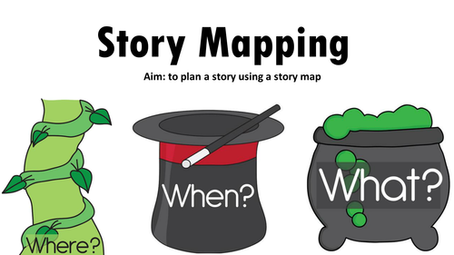 Year 4 English || Story Mapping in Creative Writing (1 Lesson Pack)