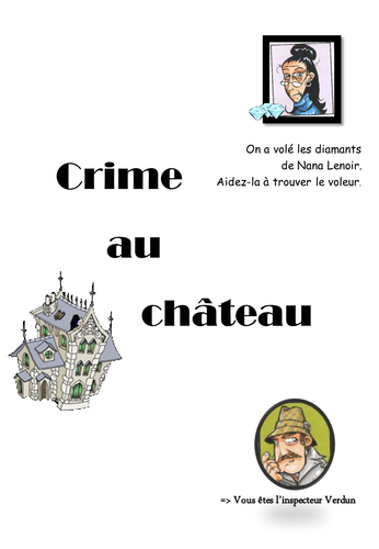 Y9 French Crime au chateau