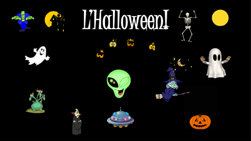 French Teaching Resources. Halloween PowerPoint.
