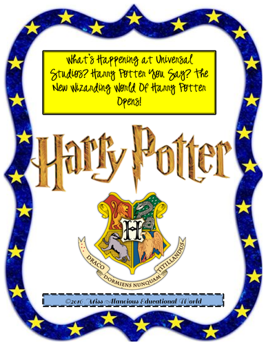 Informational Text for Close Reading: Wizarding World of Harry Potter