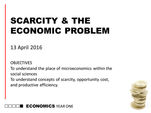 AQA AS Economics (new spec) 01 Scarcity, Opportunity Cost, Economics as a Social Science