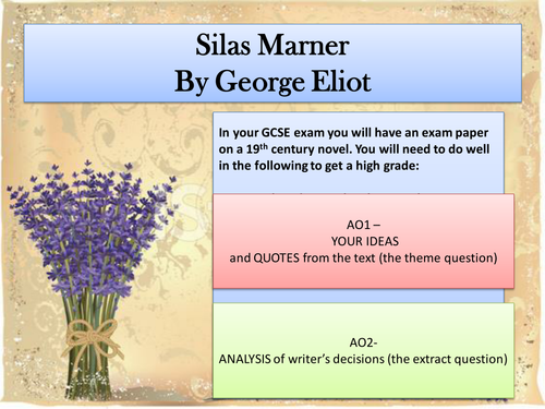Complete Silas Marner SOW