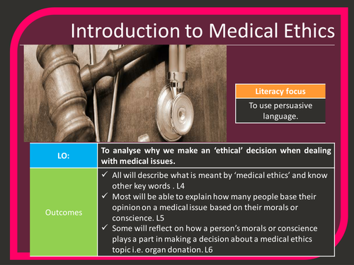 Introduction to Medical Ethics 