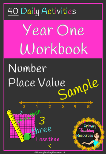 Year One Maths Workbook (Free Sample)