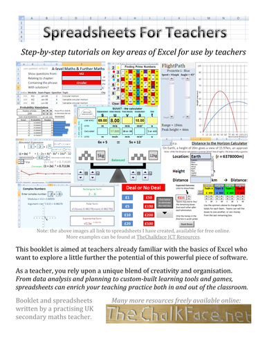 Spreadsheets for Teachers: Making the most of Excel in and out of the classroom