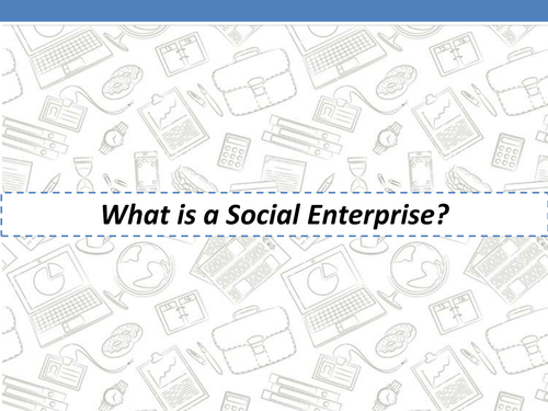 GCSE Social Enterprise Lessons