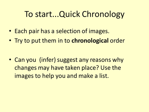 Medicine Thru Time Quick Chronology
