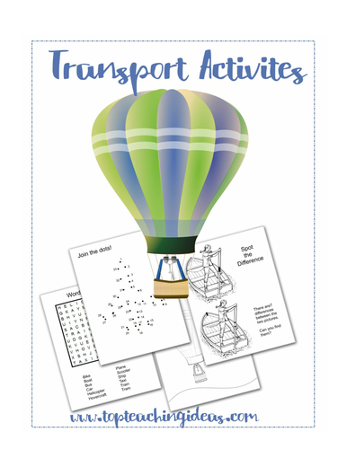 Transport Theme Activities