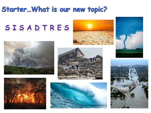 NEW AQA GEOGRAPHY SPECIFICATION: Lesson 1- What is a natural hazard?