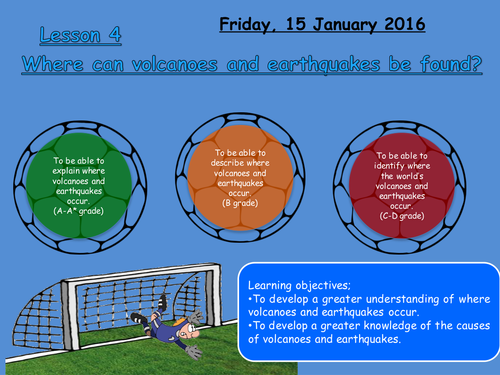 NEW AQA GEOGRAPHY SPECIFICATION: Lesson 4- What is the distribution of earthquakes and volcanoes?