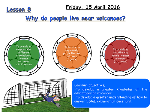 NEW AQA GEOGRAPHY SPECIFICATION: Lesson 8- Why live near volcanoes?