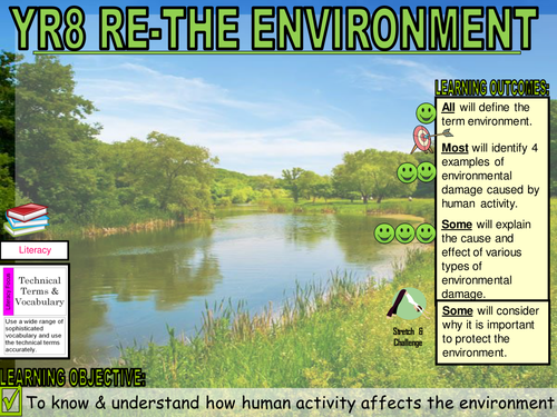 Citizenship The Environment Lesson 1 KS3 