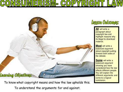 Copyright laws -music downloads 