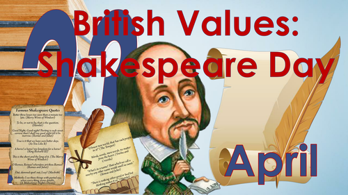 Remembering Shakespeare: Shakespeare Day (April 23 2016)