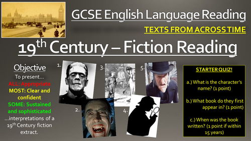 New GCSE English Language Reading: 19th Century Fiction