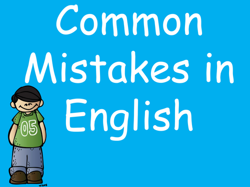 common-mistakes-in-english-teaching-resources
