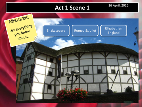 Romeo and Juliet Act 1 Scene 1 (AQA New Spec 2017)