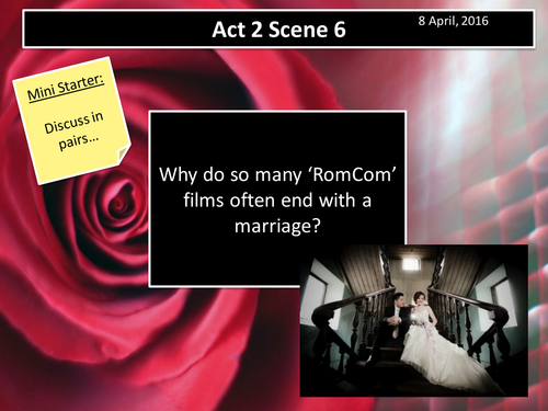 Romeo and Juliet Act 2 Scene 6 (AQA New Spec 2017)