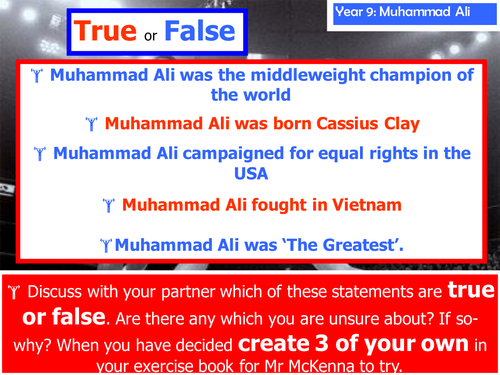 Muhammad Ali Great Fighter