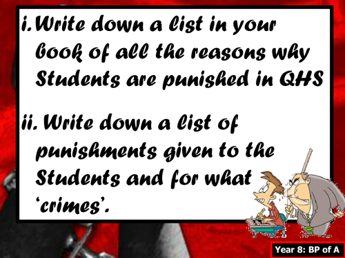 Slavery Punishments