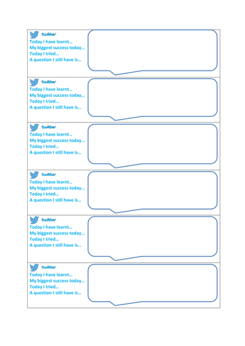 Twitter Feed exit passes