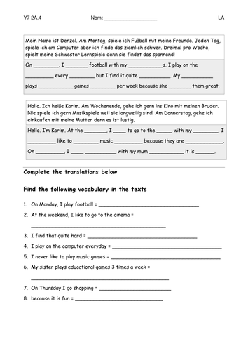 free-time-activities-worksheet-teaching-resources